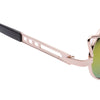 Vintage Fashion Circle Cat Eye Colored Coating Sunglasses UV400