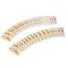 50pcs Flower Nail Decals Art Water Transfer Stickers Nail DIY Decoration