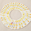 50pcs Flower Nail Decals Art Water Transfer Stickers Nail DIY Decoration