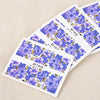50pcs Flower Nail Decals Art Water Transfer Stickers Nail DIY Decoration