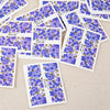 50pcs Flower Nail Decals Art Water Transfer Stickers Nail DIY Decoration