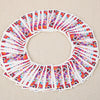 50pcs Flower Nail Decals Art Water Transfer Stickers Nail DIY Decoration