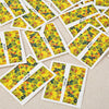 50pcs Flower Nail Decals Art Water Transfer Stickers Nail DIY Decoration