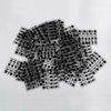 50pcs Stylish Ladies Women 3D Art Stickers Nail Stick Manicure Water Decal