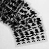 50pcs Stylish Ladies Women 3D Art Stickers Nail Stick Manicure Water Decal