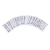 50pcs Fashion DIY Different Patterns Nail Art Decoration Sticker