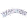 50pcs Fashion DIY Different Patterns Nail Art Decoration Sticker