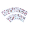 50pcs Fashion DIY Different Patterns Nail Art Decoration Sticker