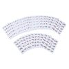 50pcs Fashion DIY Different Patterns Nail Art Decoration Sticker