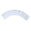 50pcs Watermark Tip Design Nail Sticker Manicure Decor Tools