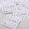 50pcs Fashion DIY Different Patterns Nail Art Decoration Sticker