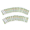 50pcs Fashion DIY Different Patterns Nail Art Decoration Sticker