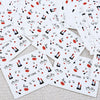 50pcs Fashion DIY Different Patterns Nail Art Decoration Sticker