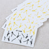 50pcs Watermark Tip Design Nail Sticker Manicure Decor Tools