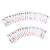 50pcs Watermark Tip Design Nail Sticker Manicure Decor Tools