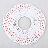 50pcs Watermark Tip Design Nail Sticker Manicure Decor Tools