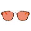 Stylish Colored Coating Fashion Street Snap Hipster Metal Women Sunglasses