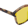 Stylish Colored Coating Fashion Street Snap Hipster Metal Women Sunglasses