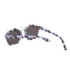 Stylish Colored Coating Fashion Street Snap Hipster Metal Women Sunglasses
