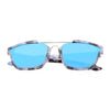 Stylish Colored Coating Fashion Street Snap Hipster Metal Women Sunglasses