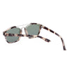 Stylish Colored Coating Fashion Street Snap Hipster Metal Women Sunglasses
