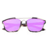 Stylish Colored Coating Fashion Street Snap Hipster Metal Women Sunglasses