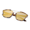 Stylish Colored Coating Fashion Street Snap Hipster Metal Women Sunglasses
