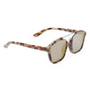 Stylish Colored Coating Fashion Street Snap Hipster Metal Women Sunglasses