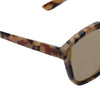 Stylish Colored Coating Fashion Street Snap Hipster Metal Women Sunglasses