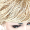Spiffy Fluffy Bloned Mixed Brown Capless Heat Resistant Synthetic Short Wave Wig For Women