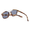 Stylish Colored Coating Fashion Street Snap Hipster Metal Women Sunglasses