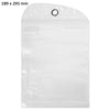 180 x 295mm PVC Ziplock Water Resistant Packaging Bag Protective Cover for Mobile Phone