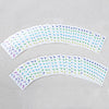 50pcs Fashion DIY Different Patterns Nail Art Decoration Sticker