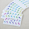 50pcs Fashion DIY Different Patterns Nail Art Decoration Sticker