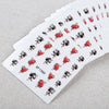 50pcs Fashion DIY Different Patterns Nail Art Decoration Sticker