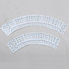 50pcs Watermark Tip Design Nail Sticker Manicure Decor Tools