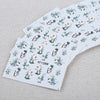 50pcs Watermark Tip Design Nail Sticker Manicure Decor Tools