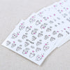 50pcs Fashion DIY Different Patterns Nail Art Decoration Sticker