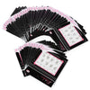 50pcs Fashion 3D DIY Gold Silver Jewelry Manicure Nail Sticker