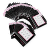 50pcs Fashion 3D DIY Gold Silver Jewelry Manicure Nail Sticker