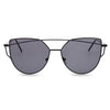 Round Circle Vintage Vintage Metal Eyeglasses Colored Coating Hollow Sunglasses