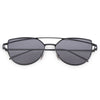 Round Circle Vintage Vintage Metal Eyeglasses Colored Coating Hollow Sunglasses