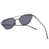 Round Circle Vintage Vintage Metal Eyeglasses Colored Coating Hollow Sunglasses