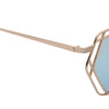 Round Circle Vintage Vintage Metal Eyeglasses Colored Coating Hollow Sunglasses