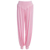 Stylish Elastic Waist Causal Baggy Yoga Pants Trousers Bloomers for Ladies