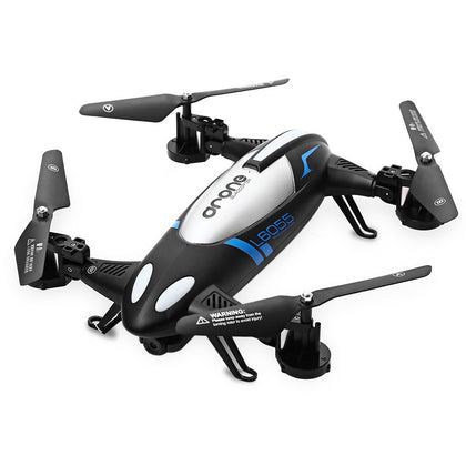 L6055 2.4G 4 Channel 6 Axis Gyro 2MP Wifi CAM RC Quadcopter Flying Car with High Hold RTF