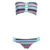 Women Sexy Digital Printing Padding Bikini Set Swimwear