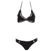 Women Sexy Halter Triangle Padding Bikini Set Swimwear