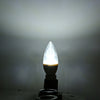 Lightme 4Pcs 5W 110-240V 420Lm C37 E14 6000K LED Bulbs