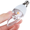 Lightme 4Pcs 5W 110-240V 420Lm C37 E14 6000K LED Bulbs